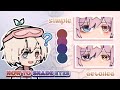 🎐,ˊ˗【How to shade EYES】 // tutorial // simple & detailed //gacha // read desc