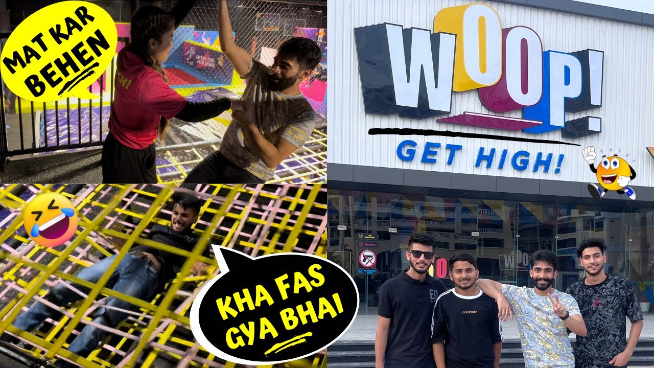 Woop Trampoline Park Zirakpur Chandigarh chitkara university