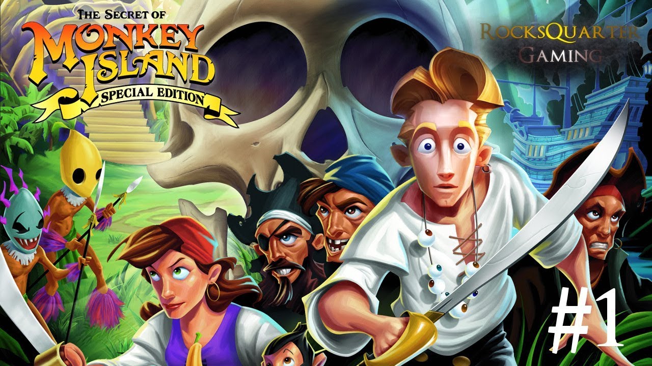 RocksQuarter Gaming Let's Play The Secret of Monkey Island Special Edition 01