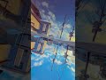 水溜りに映る世界