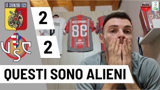 CATANZARO-CREMONESE 2-2 | aquile? questi sono alieni! si decide allo Zini!