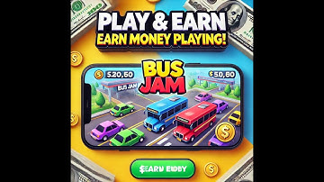 🚍💰How to Play & Earn from Bus Jam: Car Parking Games 🚦💲