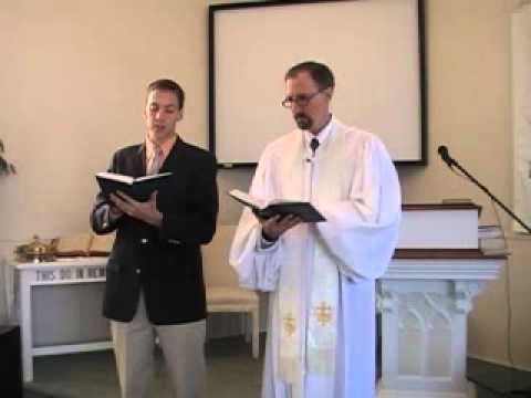 Hymn: "Holy, Holy, Holy," Trinity Hymnal #87. Firs...