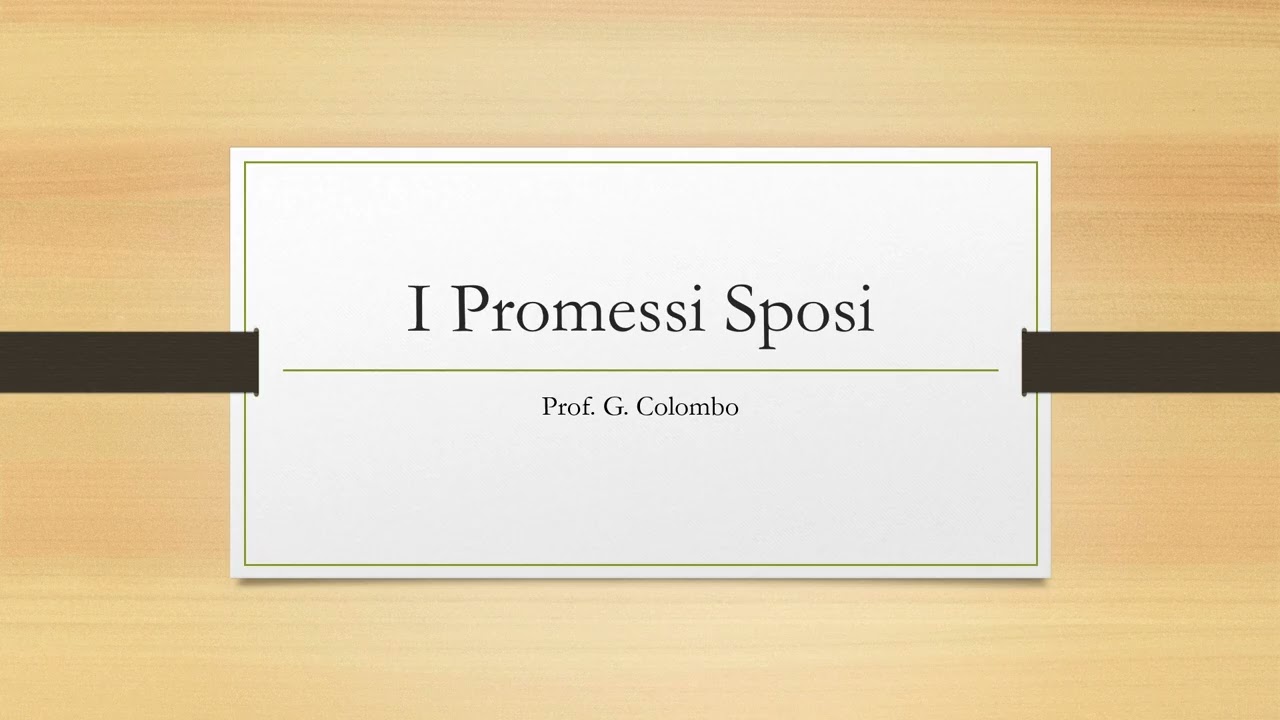 I Promessi Sposi