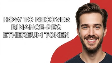 How to Recover Binance-peg Ethereum Token - GUIDE!