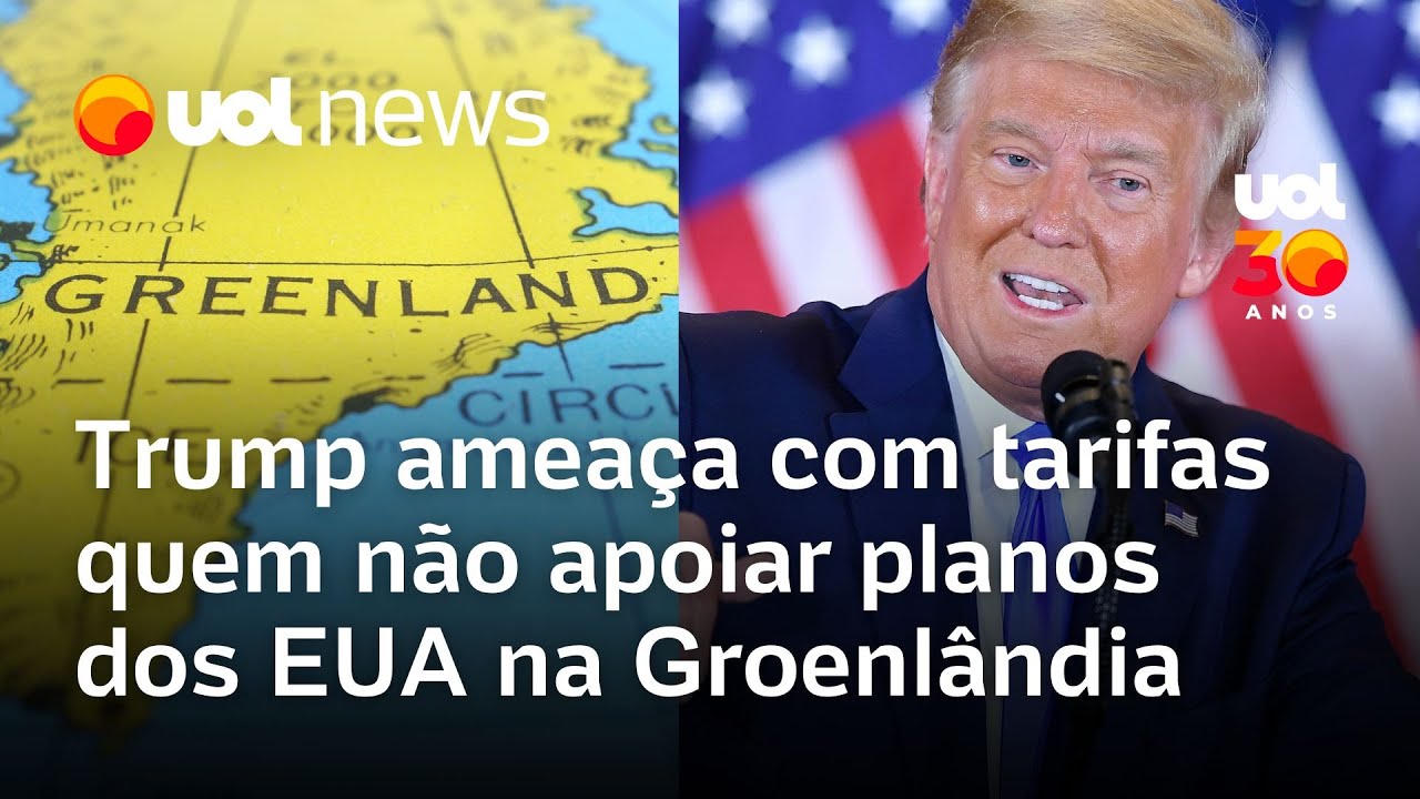 Trump ameaça com tarifas quem não apoiar plano dos EUA na Groenlândia