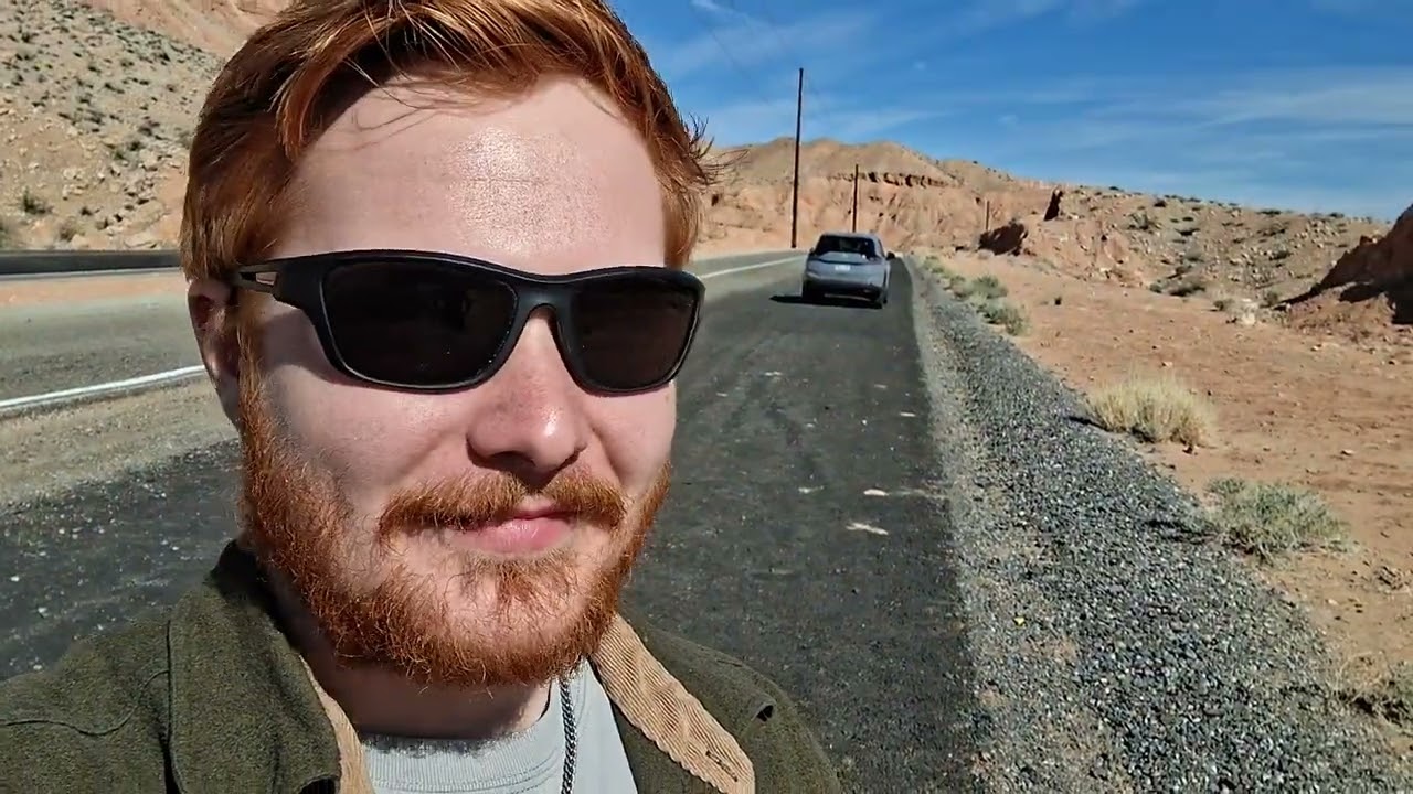 Little Mount Rushmore crazy sandstone art 