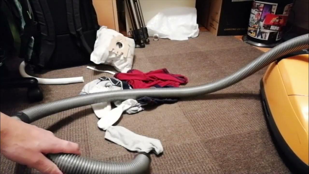 Vacuuming up socks with a shop vacuum miele YouTube