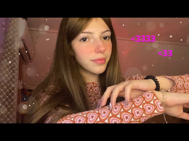 асмр🧚 звуки одягу, рук та волосся🎀| asmr sounds of clothes, hands and hair