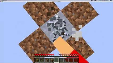 One Block Survival Timelapse - Part 1