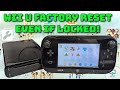 WiiU Factory Reset Even If It S Locked