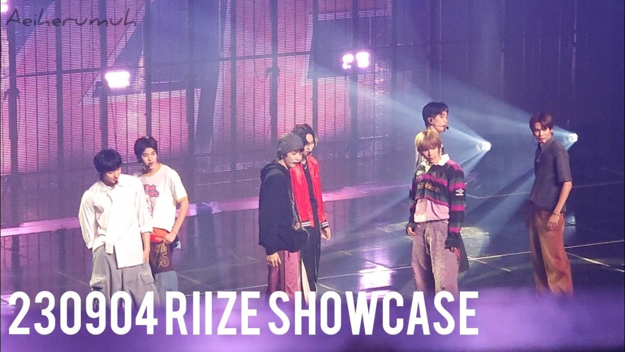 230904 RIIZE debut showcase Get A Guitar - YouTube