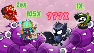 How Many BADs Can Every Tier 5 Pop? | BTD6