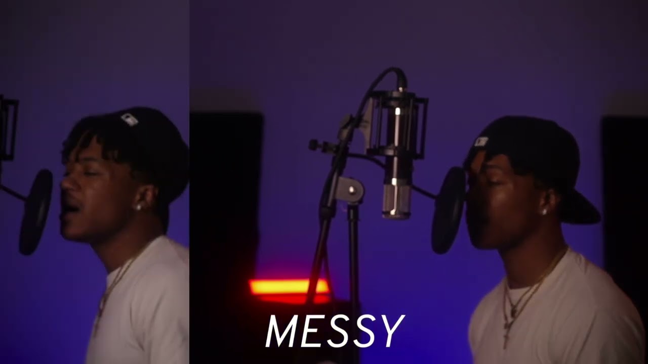 Vikter - messy (Official Visualizer/Lyric Video)