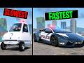 Every Time I Crash The Cops Cars Get Faster in GTA 5 RP