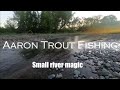 Small river magic  fly fishing new zealand  aaron trout fishing