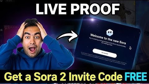 SORA 2 Is Here - How to Get Your FREE Invite Code