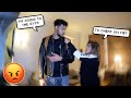GETTING FULLY DRESSED FOR THE GYM PRANK ON MY GIRLFRIEND! *she went crazy*