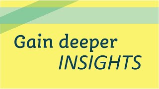 Accelerate 2020: Gain Deeper Insights
