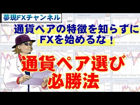 【FX初心者注目！】通貨ペアの特徴を知らずにFXを始めるな！通貨ペア選び必勝法
