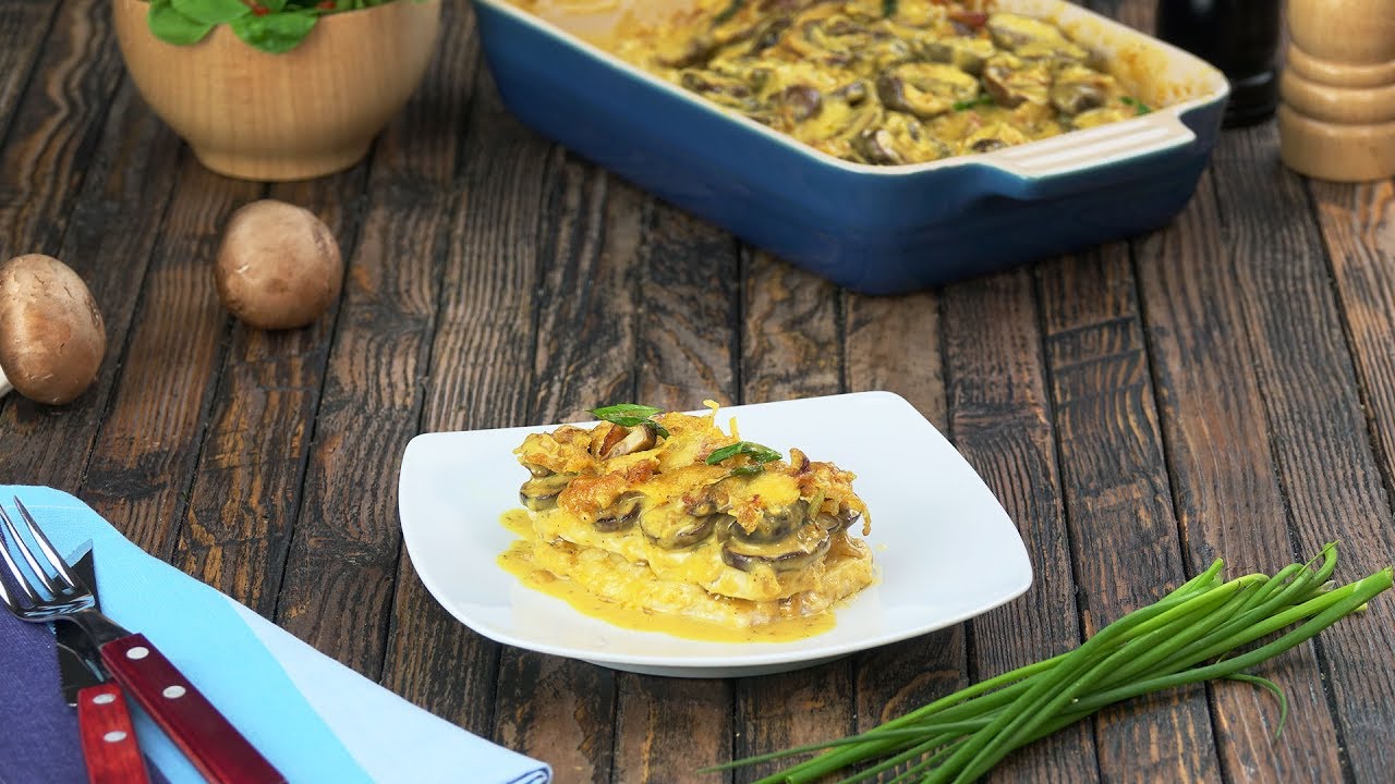 Schnitzel Gratin With Curry Sauce Very Unique YouTube