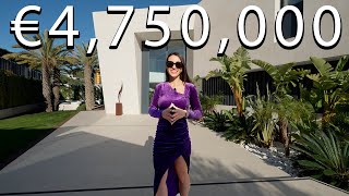 Inside a €4,750,000 Brand New SUPER MODERN Villa in Sotogrande, Spain!!