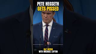 Pete Hegseth Goes Off on a Journalist