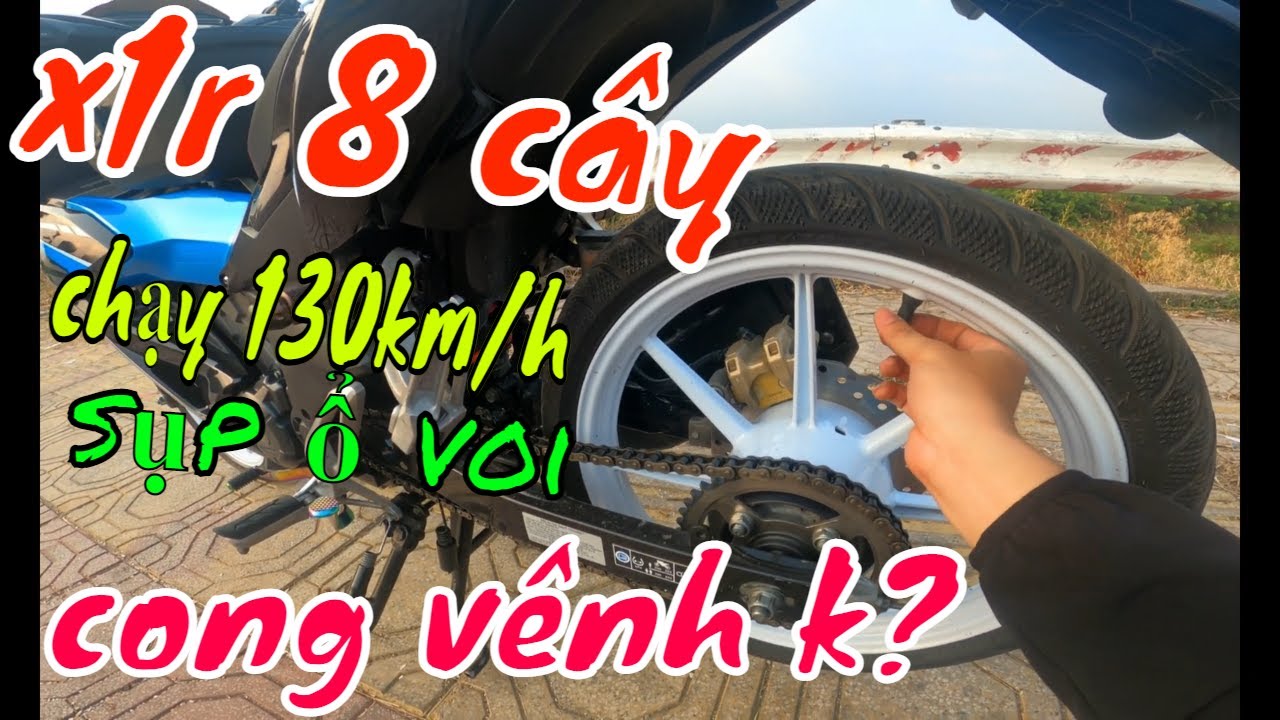 Lên mâm X1R hay mâm 5 cây racing cho winner x, xuống... - youtube