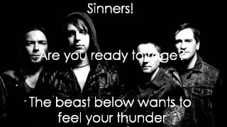 Bullet For My Valentine - Saints &amp; Sinners (with correct lyrics on screen)