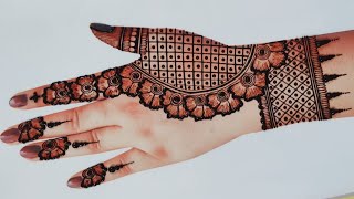 Unique Front hand mehndi | Mehndi designs | bridal mehndi | mehandi | krvachuath mehndi ke design