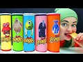 YumYum Mukbang 손가락 가족 노래 먹는 비디오 Eating Pringles Decoration