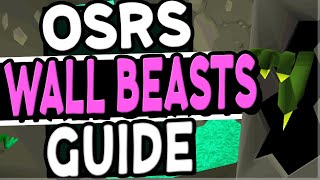 The Ultimate Wall Beasts Slayer Guide Old School Runescape screenshot 1