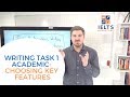 IELTS Writing Task 1 Academic- Choosing Key Features