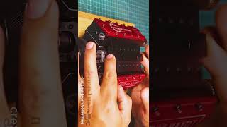 The World Smallest V8 Engine Assembly And First Run - part 02 #v8engine #tiny #engineering #mecha...
