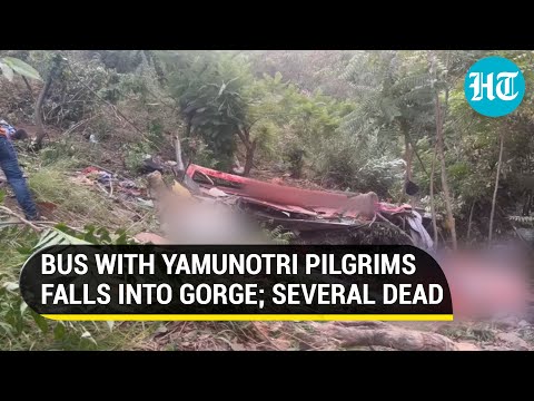 Uttarakhand: Bus carrying pilgrims falls into deep gorge; at least 25 from Madhya Pradesh dead
