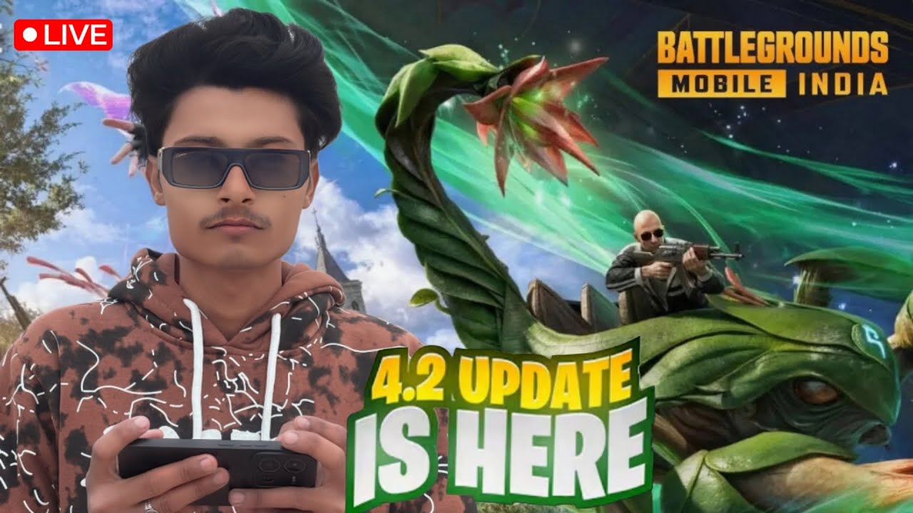 BGMI 4.2 UPDATE IS HERE😍 LET'S EXPLORE💥BGMI LIVE  