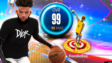 MY 99 OVR PLAYMAKING SHOT CREATOR BUILD is UNSTOPPABLE in NBA 2K22! BEST DRIBBLE MOVES + BEST BUILD!