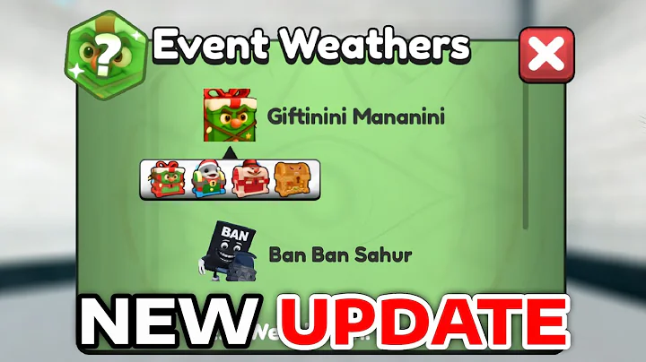 NEW Christmas EVENT Leaks In Brainrot Evolution Update 35 (Roblox)
