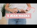 5 jean hacks every girl must know