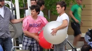 Zac Efron Hard At Work On New Film Townies