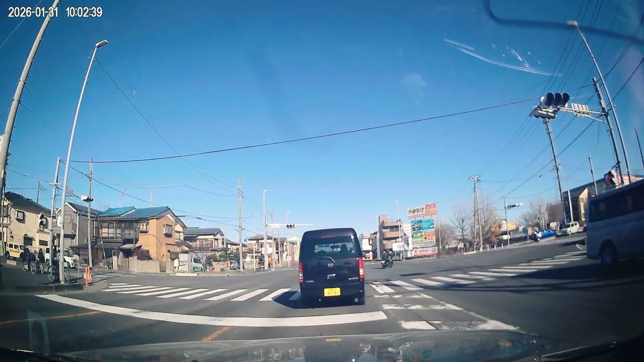 ドラレコ　2026.01.31　10:04　天神１丁目
