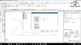 Midterm Problem 1 in STAAD.PRO