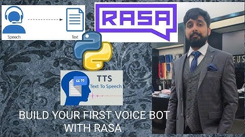 Building your first Voice Bot using Rasa | Part - 1