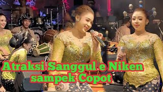 Niken Salindry Sanggul e Copot Bar Atraksi Karo Hani Kusuma Terbaru Live Wates Kediri 