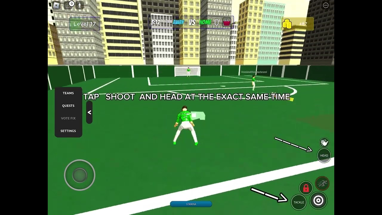 HOW TO SCORE A BICYCLE KICK IN REALISTIC STREET SOCCER Roblox Shorts 