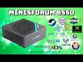 The MinisForum B550 Can Play Just About Everything! (In-Depth Review)