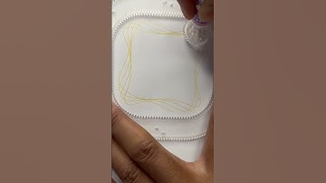 A Thought That Drew Itself 🪞自分を描いたひとつの思考 #asmr #art #spirograph #relaxing #drawing