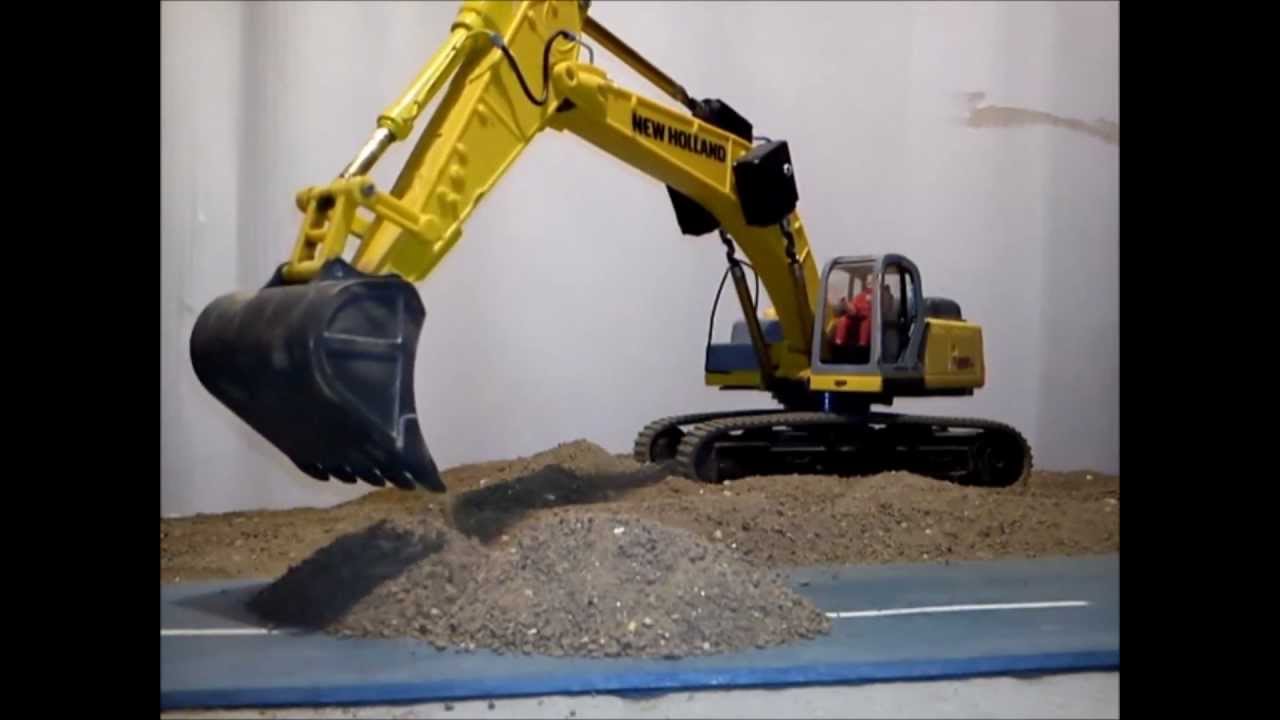 new holland rc excavator