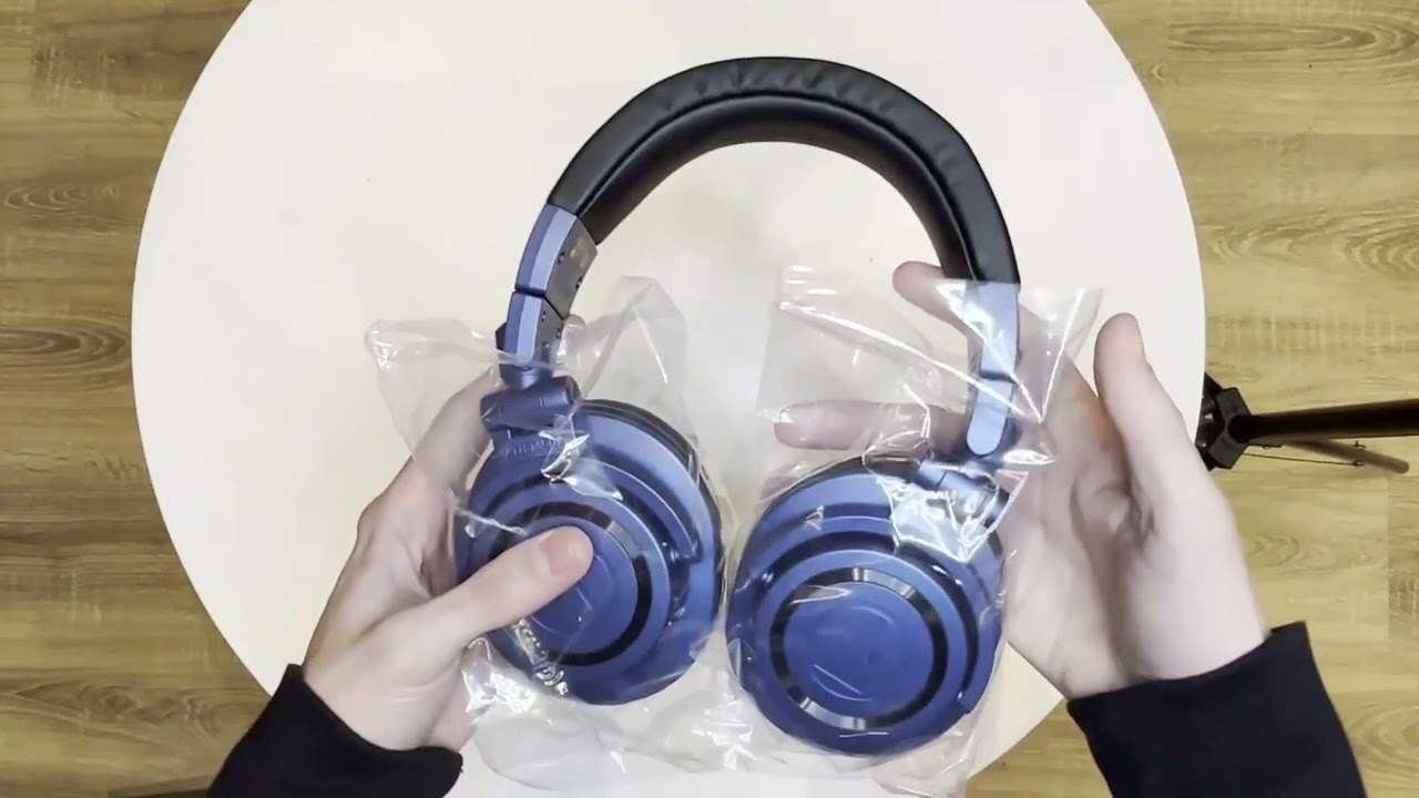 Audio-Technica ATH-M50xDS Closed-Back Studio Monitoring Headphones - Deep  Sea Blue, Limited Edition