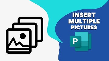 How to insert multiple pictures in publisher